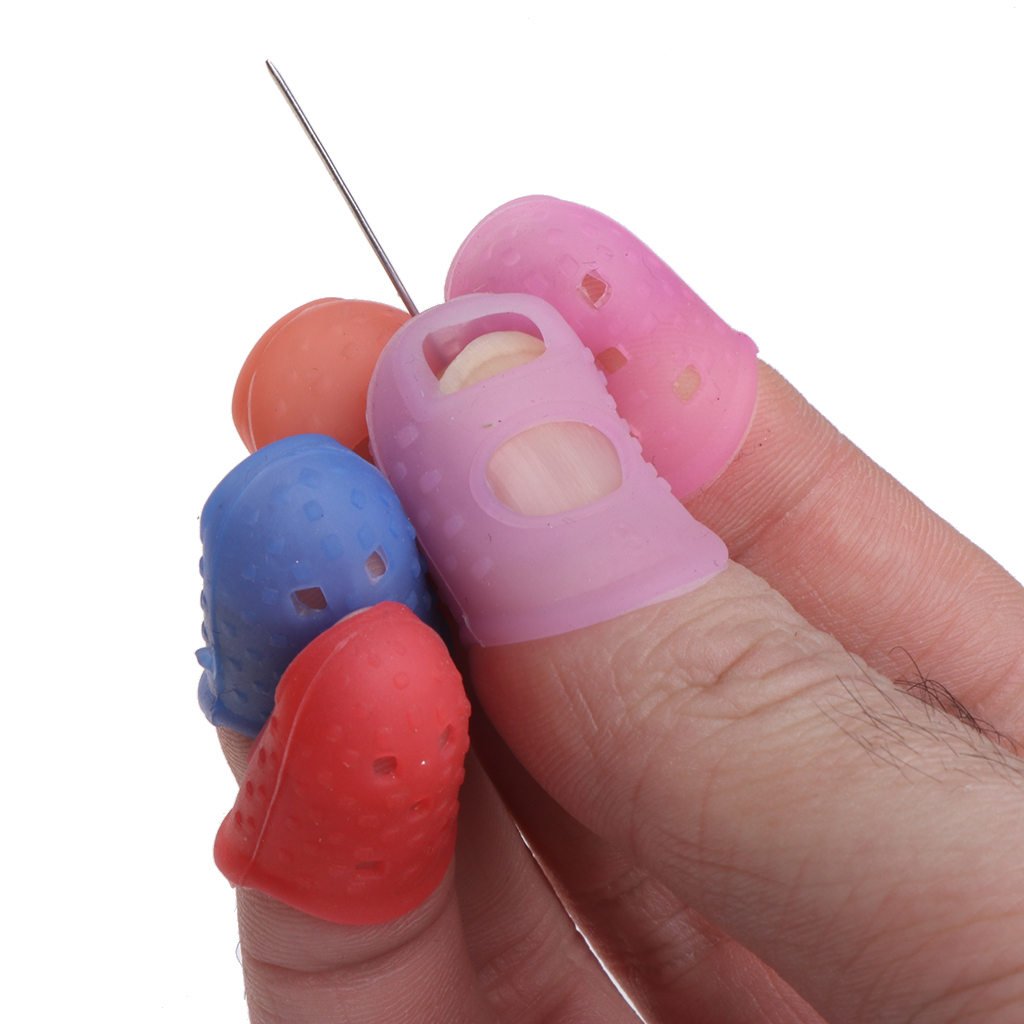 HLGDYJ Silicone Thimble Finger Protector Stitching Sewing